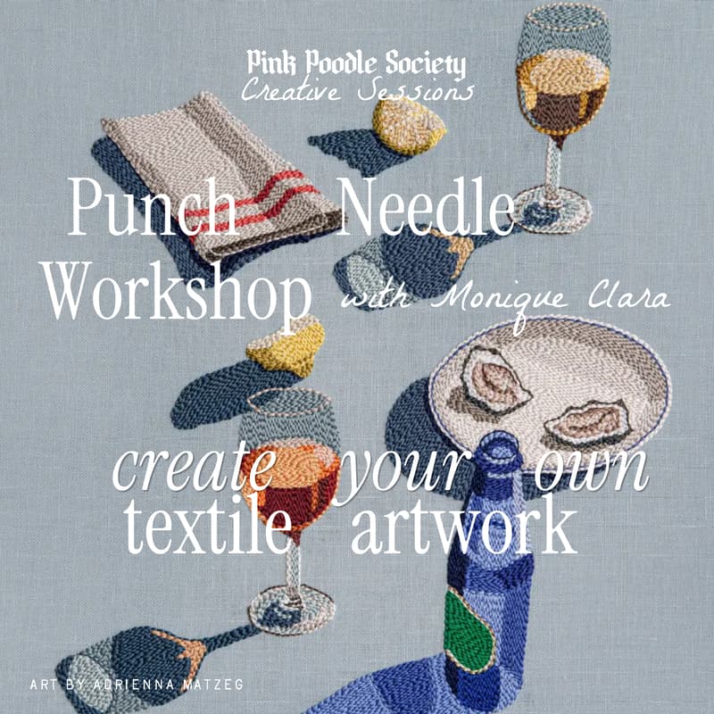 Cover Image for AMSTERDAM | Punch Needle with Monique Clara