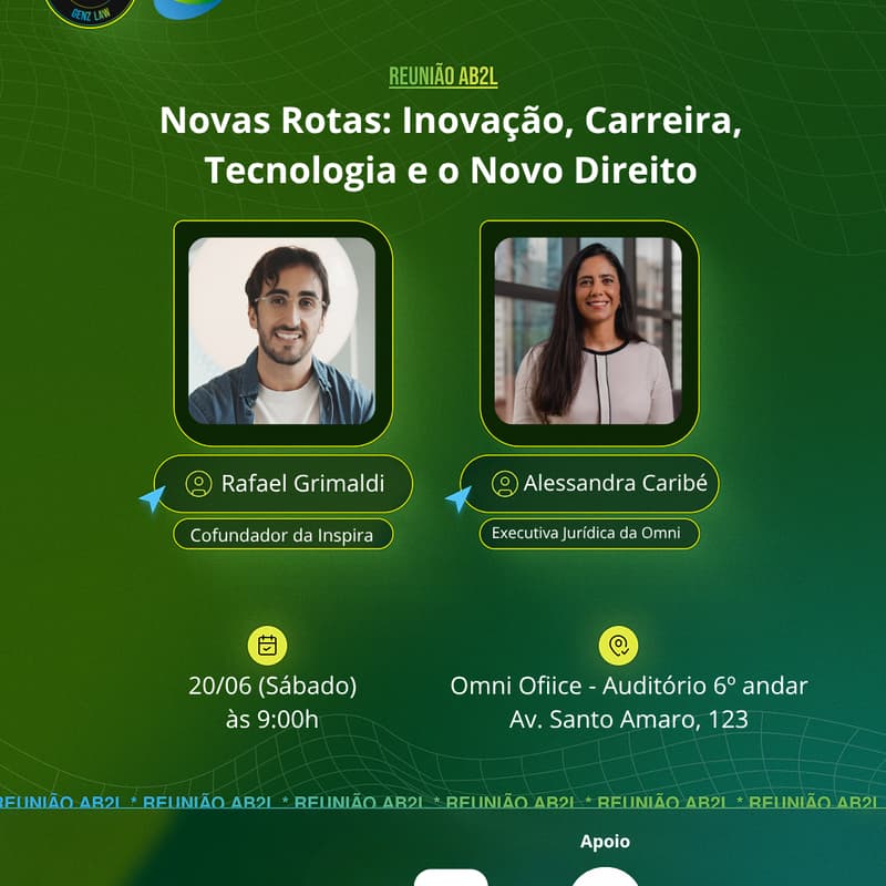 Cover Image for Novas Rotas: Inovação, Carreira, Tecnologia e o Novo Direito