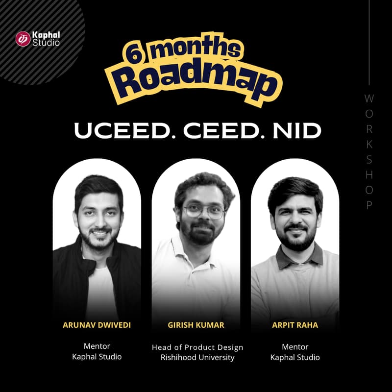 Cover Image for 6 Months Roadmap for Design Exams