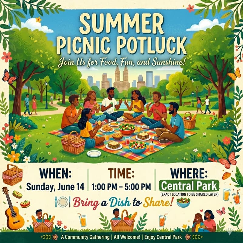 Cover Image for B/deshi Summer Picnic Potluck