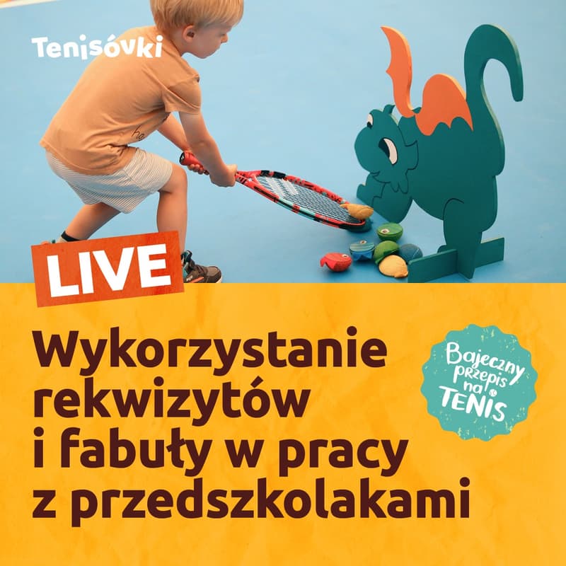 Cover Image for Rekwizyty i fabuła - narzędzie pracy z przedszkolakami na korcie