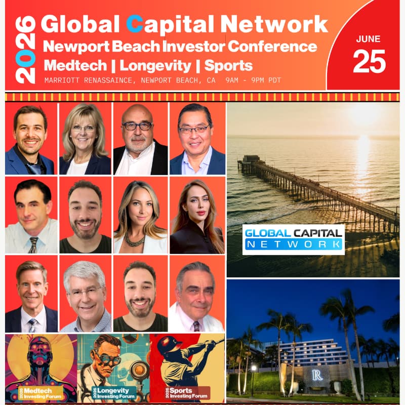 Cover Image for GCN Newport Beach Investor Conference AI * Longevity * Medtech * Sports
