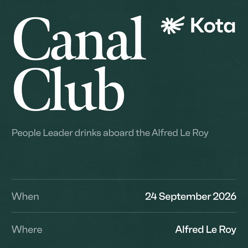 Cover Image for Canal Club | People Leader drinks aboard the Alfred Le Roy