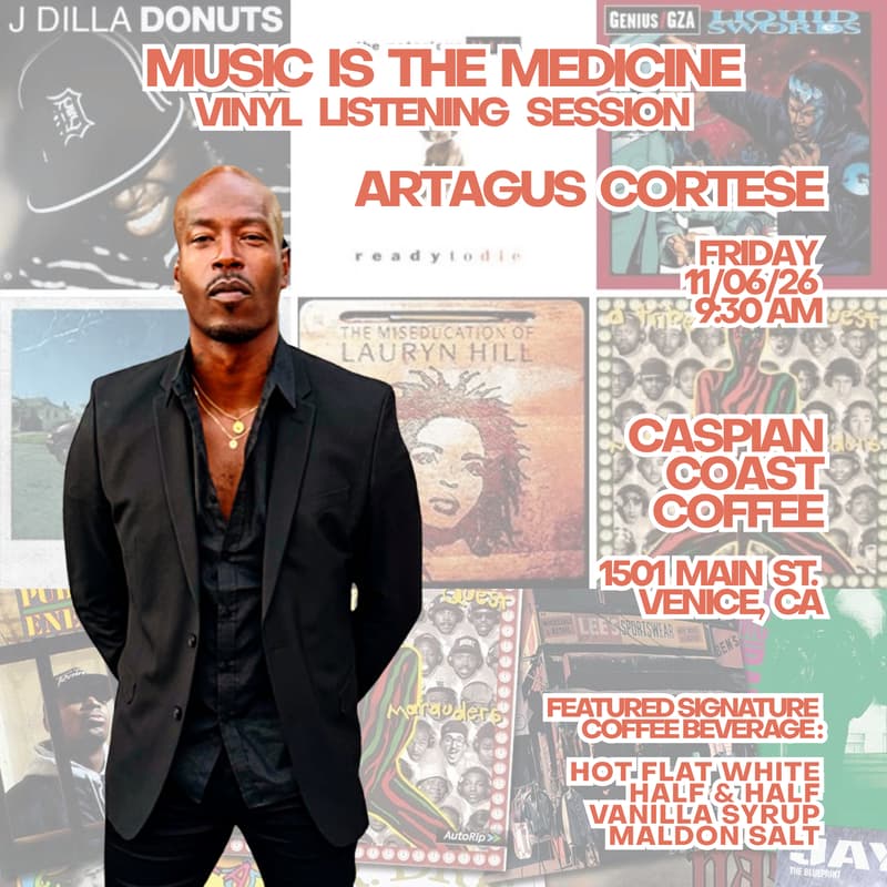 Cover Image for Music Is The Medicine: A Vinyl Listening Session