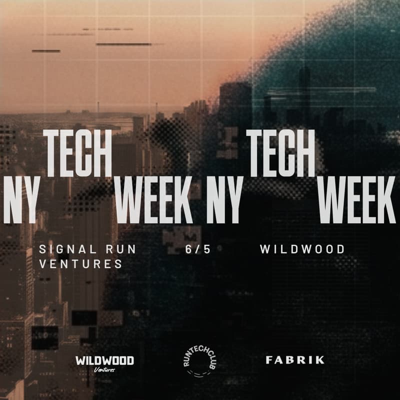 Cover Image for Signal Run: #NYTechWeek | Run Tech Club x Wildwood Ventures