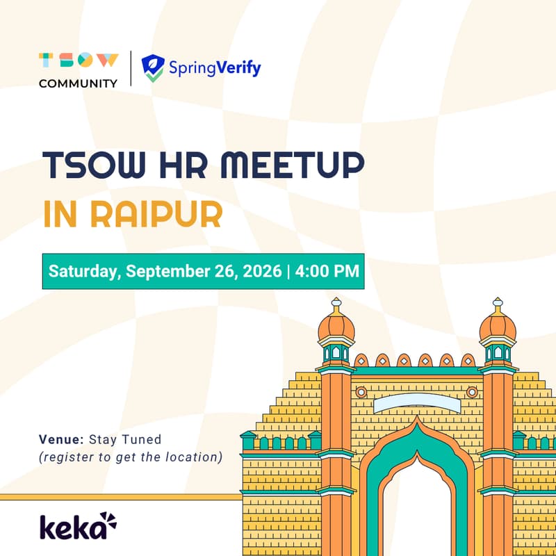 Cover Image for TSOW HR Meetup in Raipur