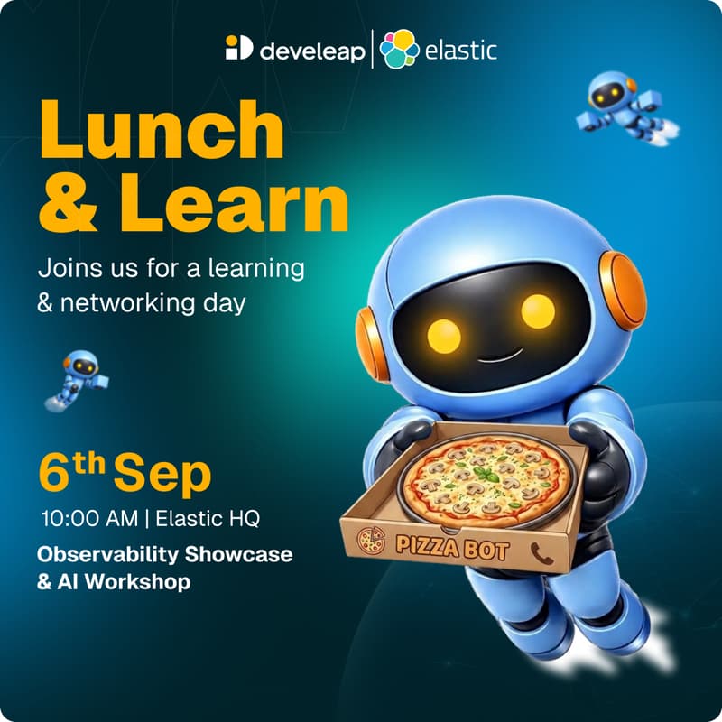 Cover Image for Elastic & Develeap Lunch & Learn