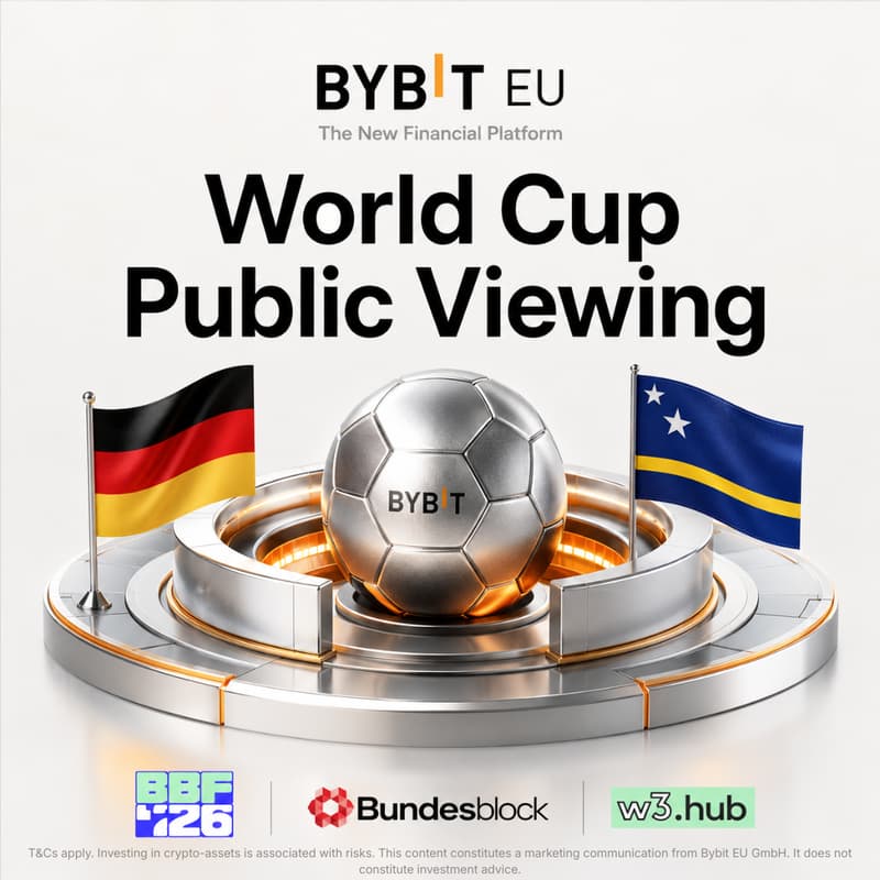Cover Image for Bybit EU: Deutschland - Curacao | Public Viewing @w3hub + Giveaway