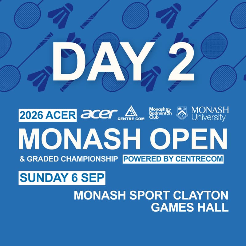Cover Image for 2026 ACER Monash Open Activation Hall Day 2