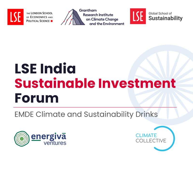Cover Image for EMDE Climate and Sustainability Drinks