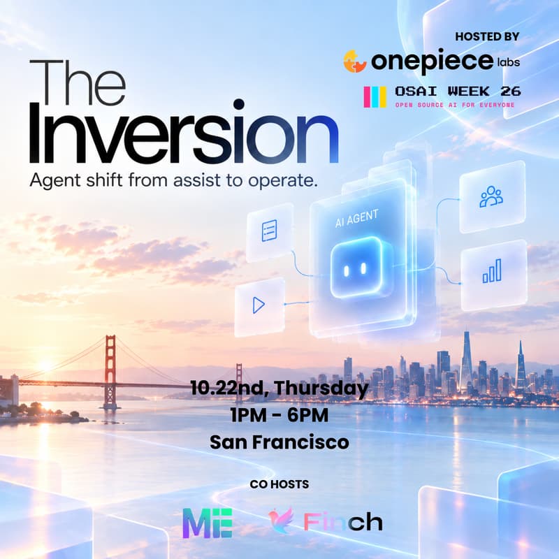 Cover Image for The Inversion - AI Week Side Event