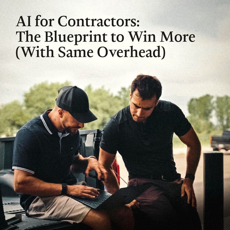 Cover Image for AI for Contractors: The Blueprint to Win More (Same Overhead)