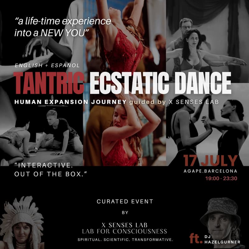 Cover Image for SENSUAL ECSTATIC DANCE (English + Español) - más que una danza.
