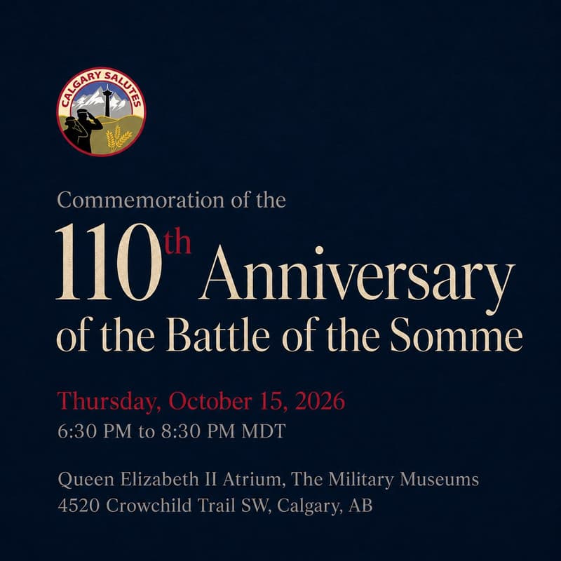Cover Image for Commemoration of the 110th Anniversary of the Battle of the Somme