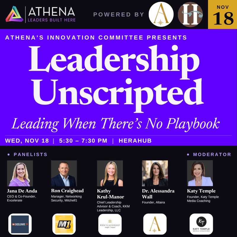 Cover Image for Leadership Unscripted: Leading When There's No Playbook | Live