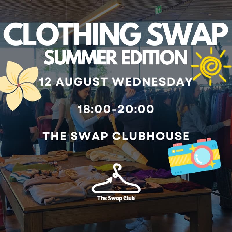 Cover Image for Clothing Swap: Summer Edition (20 spots)