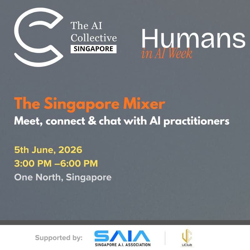 Cover Image for Human in AI Week: SG Mixer (w/ The AI Collective)