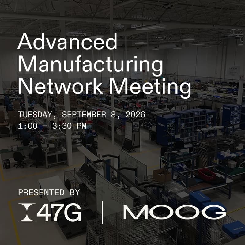 Cover Image for Advanced Manufacturing Network Meeting (Investor Event)