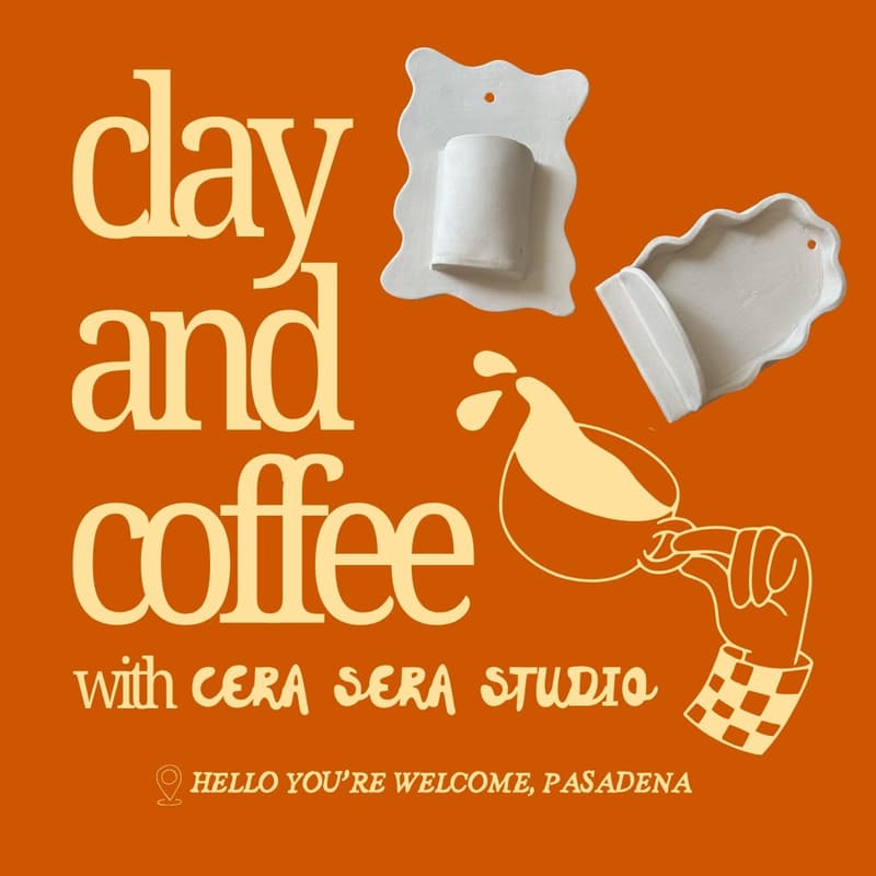Cover Image for Clay & Coffee: A Ceramic Handbuilding Workshop