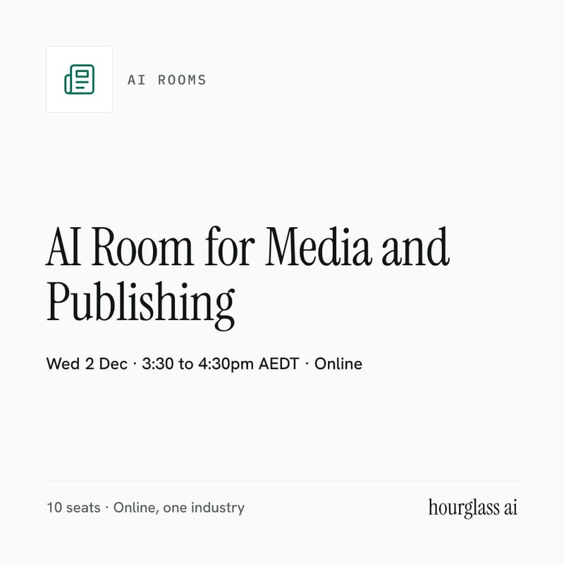Cover Image for AI Room for Media and Publishing