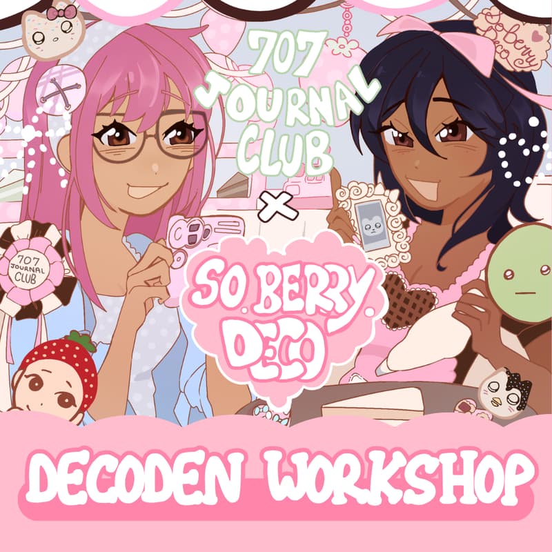 Cover Image for Decoden Workshop ⋆˚✿˖° So Berry Deco ♡