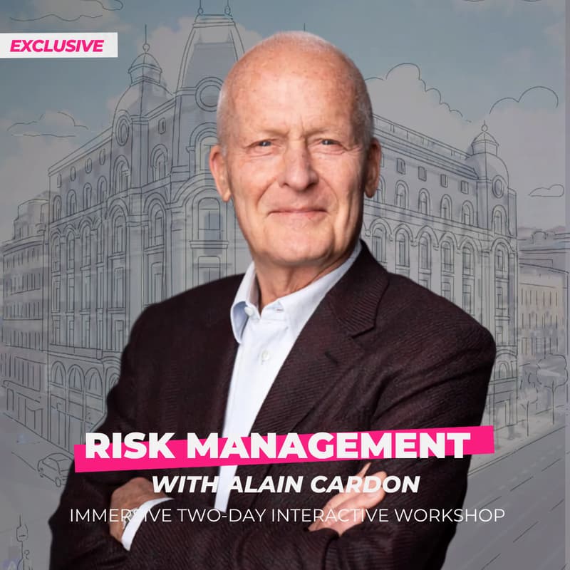 Cover Image for Entrepreneurial Risk Management Workshop, with Alain Cardon, Bucharest, Romania
