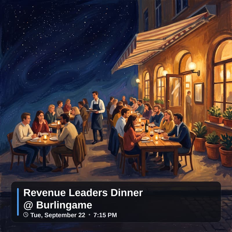 Cover Image for Summit After Hours: The AI Revenue Reset Dinner
