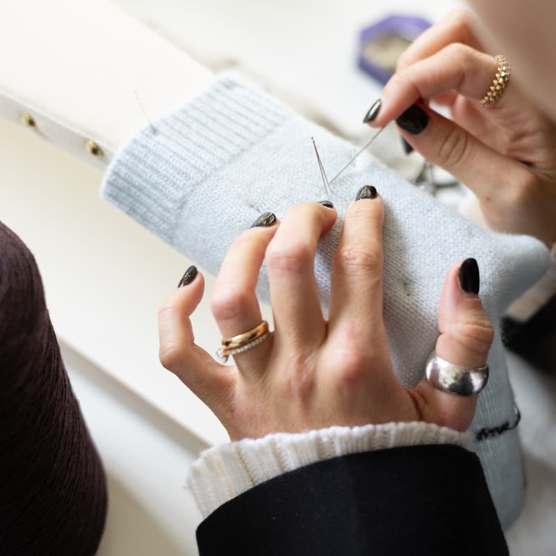 Cover Image for ALLUDE — Cashmere Mending Masterclass