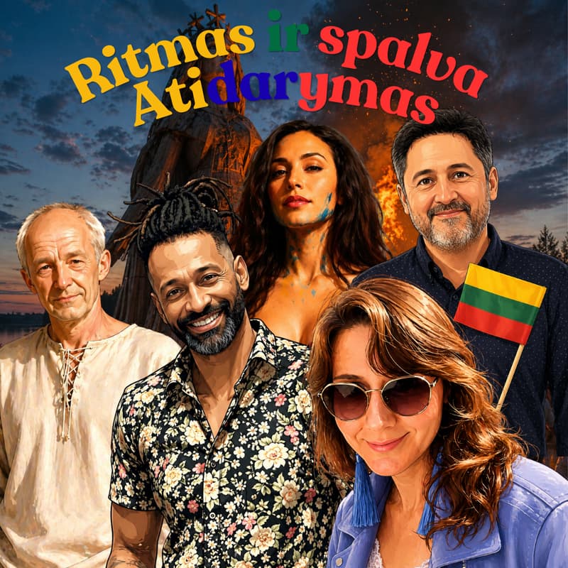 Cover Image for Atidarymo vakaras: Ritmas ir spalva