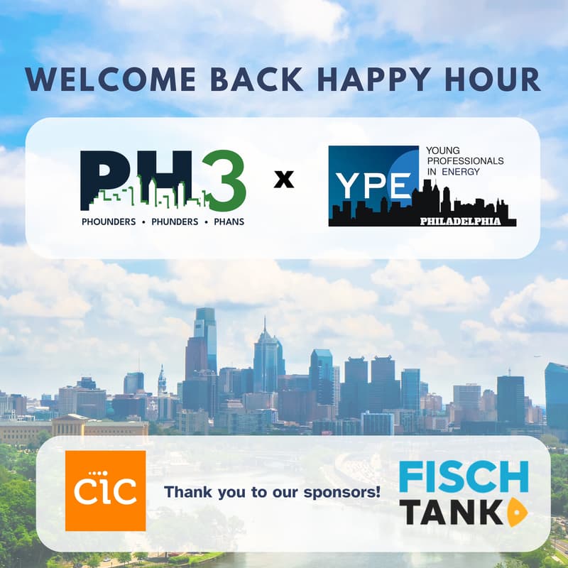 Cover Image for PH3 x YPE Philly: Welcome Back Happy Hour