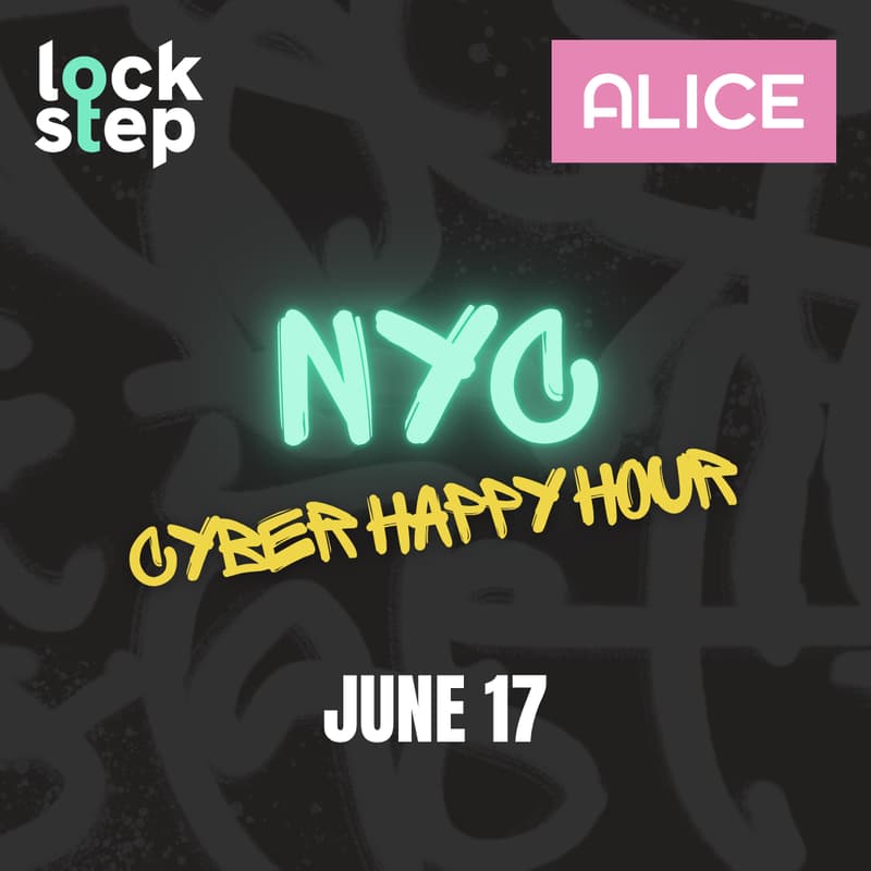 Cover Image for Lockstep & Alice: NYC Community Cyber Happy Hour