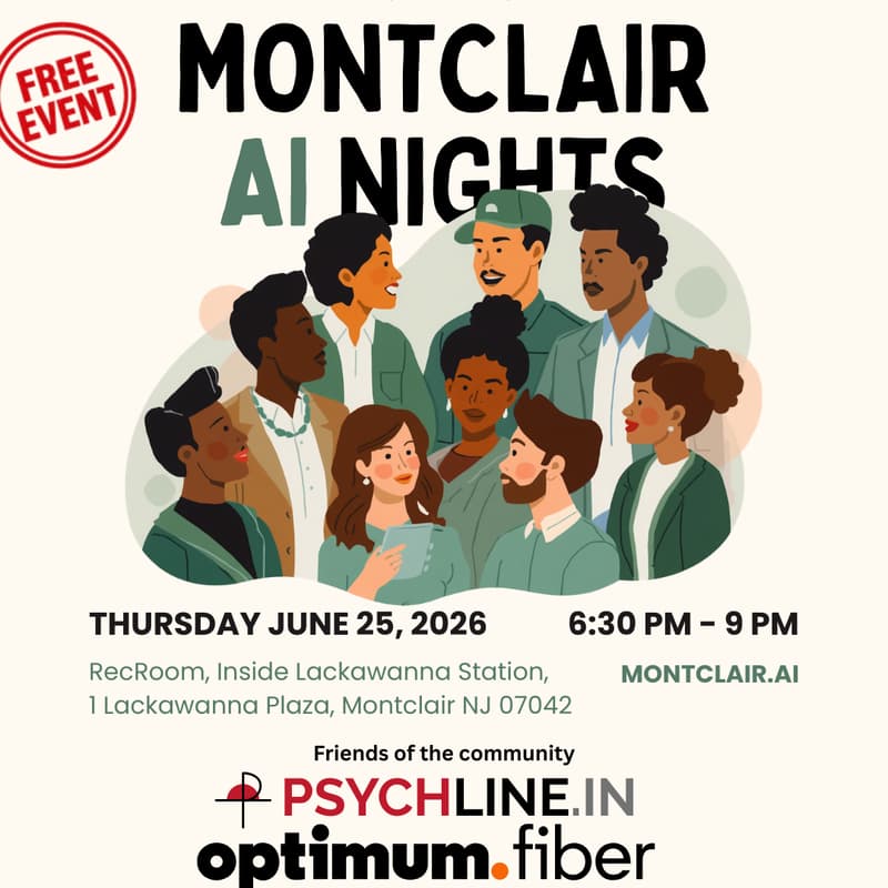 Cover Image for Montclair AI Nights — AI for Everyone