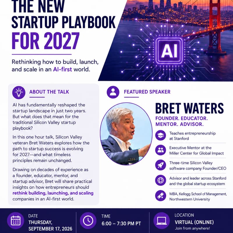 Cover Image for The New Startup Playbook for 2027