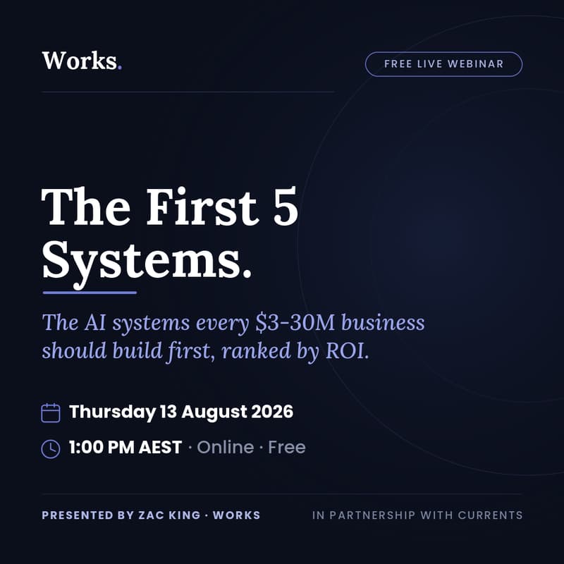 Cover Image for The First 5 Systems Every $3-30M Business Should Build