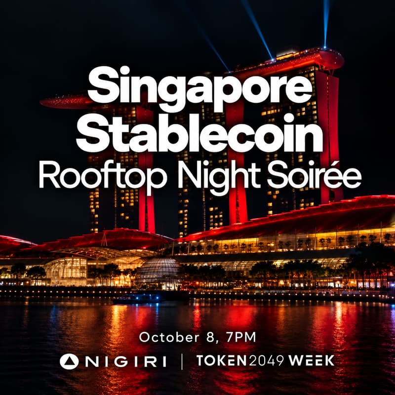 Singapore Stablecoin Rooftop Night Soirée