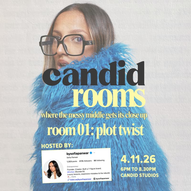 Cover Image for Candid Rooms 01: Plot Twist hosted by Sofia Panwar