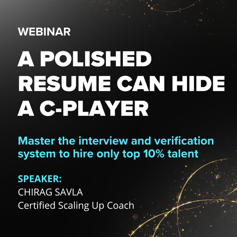 Cover Image for Topgrading Masterclass #2: Deep Dive Into Interviews, Reference Check & Onboarding