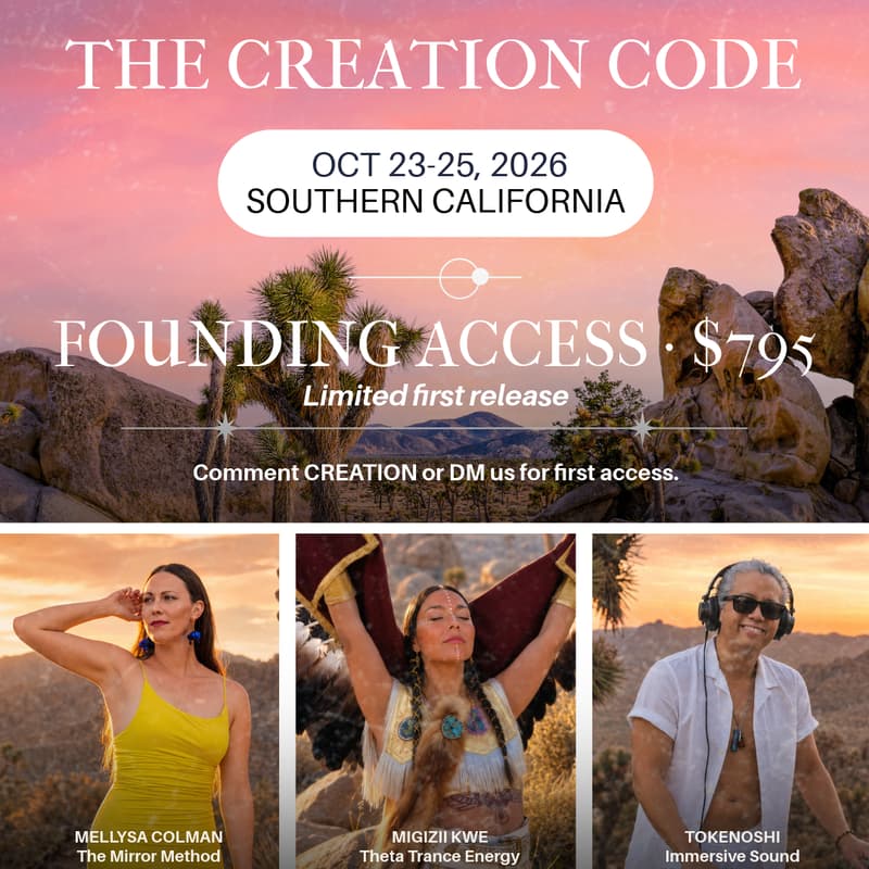 Cover Image for The Creation Code: A 3-Day Identity Transformation Retreat
