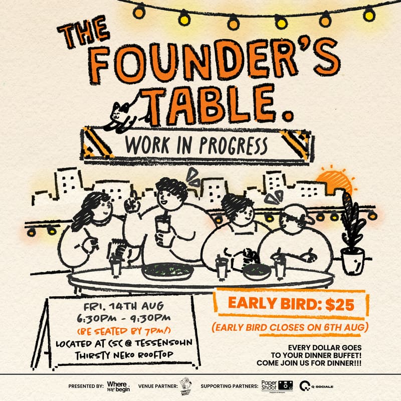 Cover Image for The Founders’ Table Vol. 2 - Work in Progress