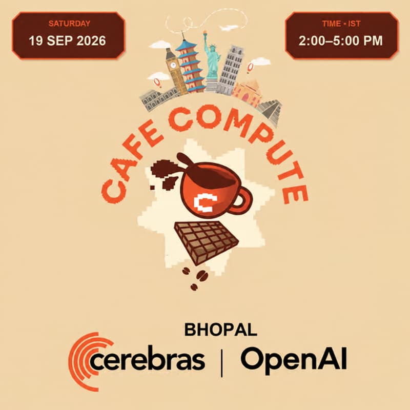 Cover Image for Cafe Compute Meetup: Bhopal
