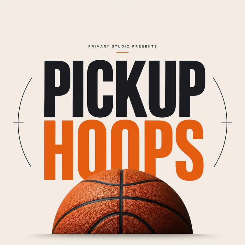 Cover Image for Pickup Hoops 🏀 | Config 2026 Bball Game From Primary Studio