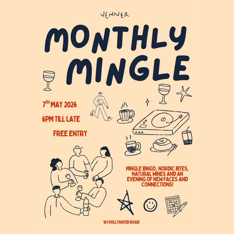 Cover Image for venner: monthly mingle may