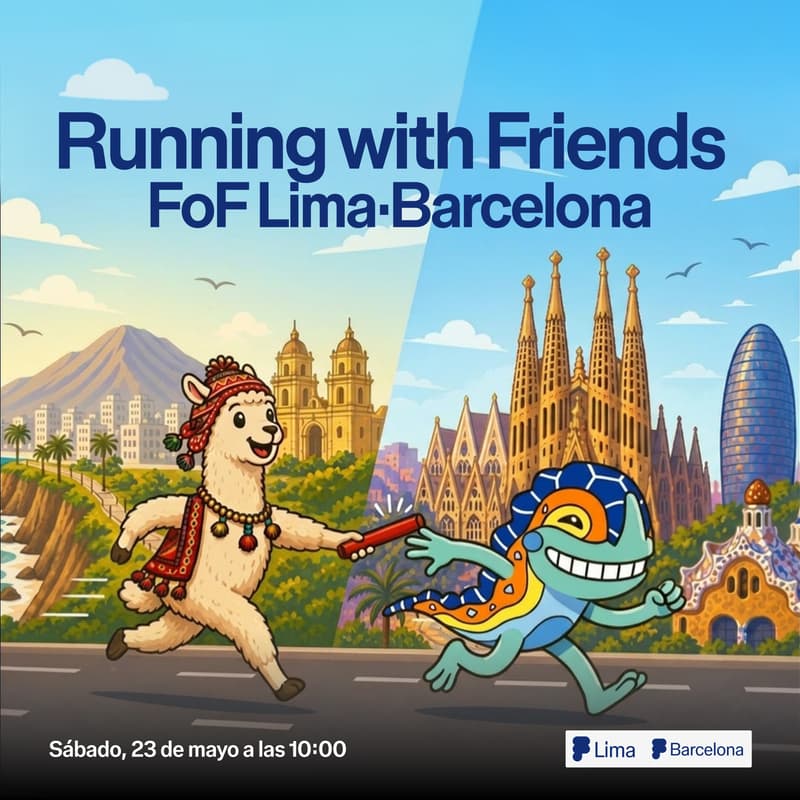 Cover Image for Running with friends Fof Lima - Barcelona