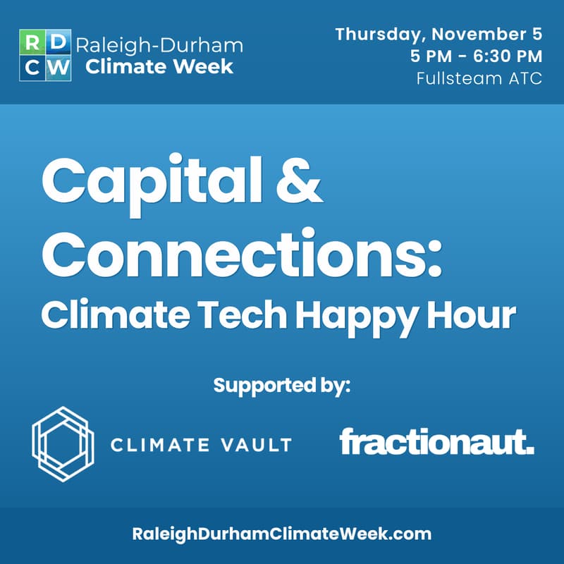 Cover Image for Capital & Connections: Climate Tech Happy Hour