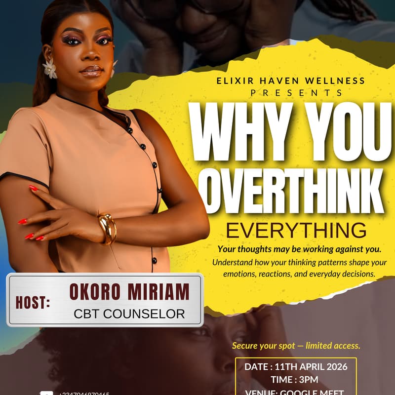 Cover Image for WHY YOU OVERTHINK EVERYTHING