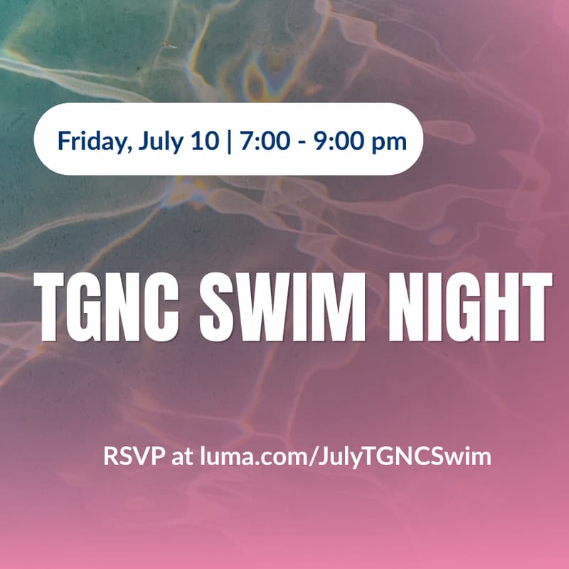 Cover Image for July TGNC Swim Night