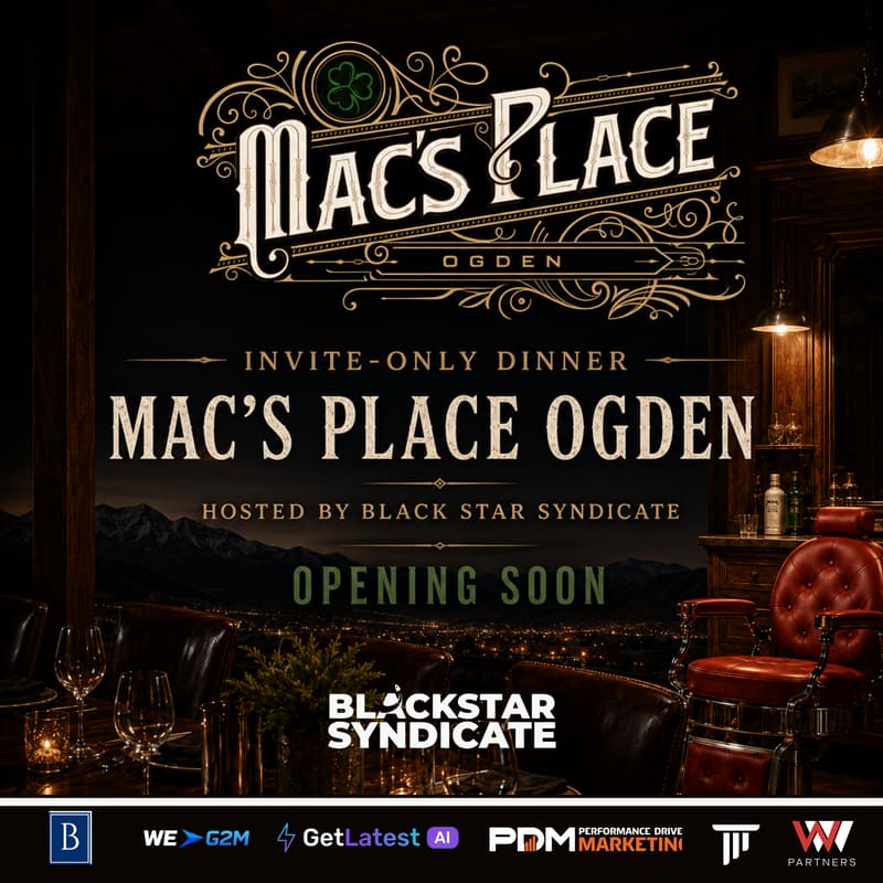 Cover Image for Mac’s Place Ogden | Invite-Only Dinner