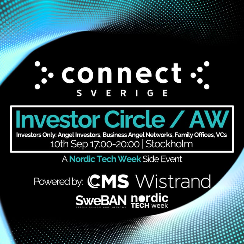Cover Image for Connect x SweBAN Investor Circle / AW – Nordic Tech Week Special Edition