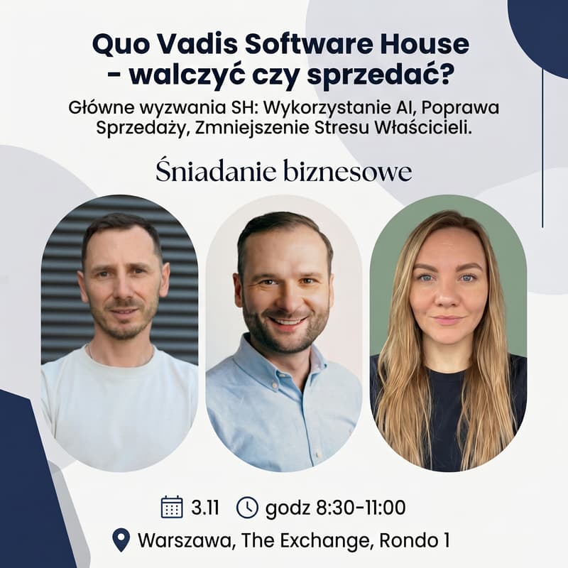 Cover Image for Quo Vadis Software House - walczyć czy sprzedać?