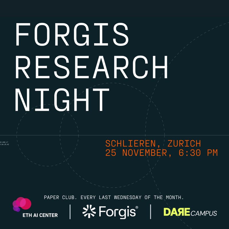 Cover Image for Forgis Research Night
